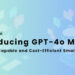 Introducing gpt 4o mini the most capable and cost efficient small model blog