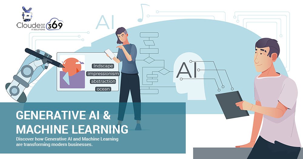Generative ai & machine learning solutions for business growth | cloudex369
