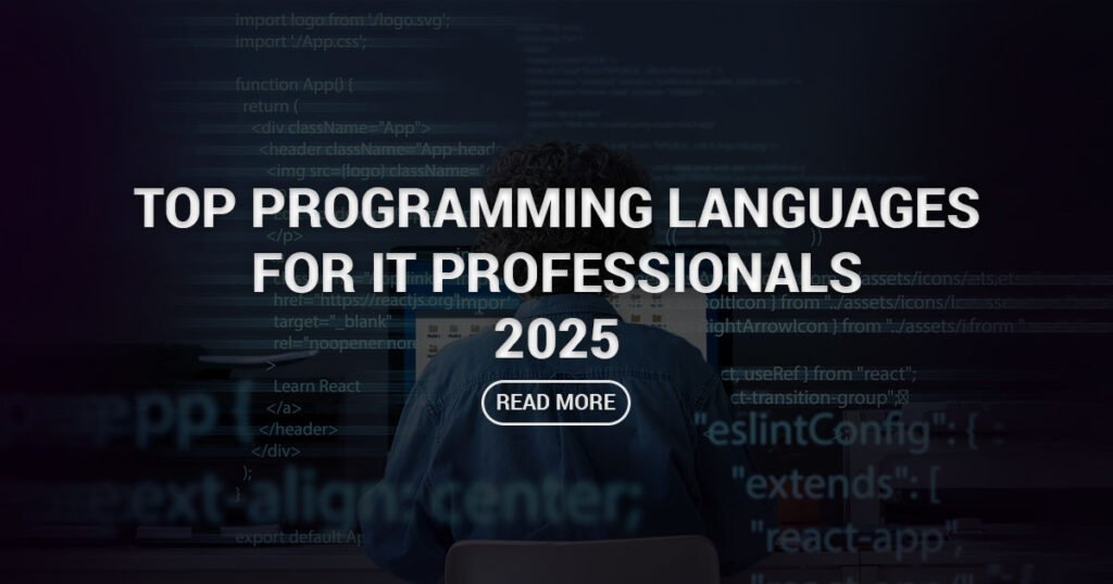 Top Programming Languages for IT Professionals | Cloudex369